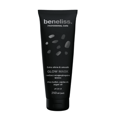 Глибоко кондиціонуюча маска Beneliss Glow Mask Extra Shine & Smooth 250 мл BNL035-250 фото